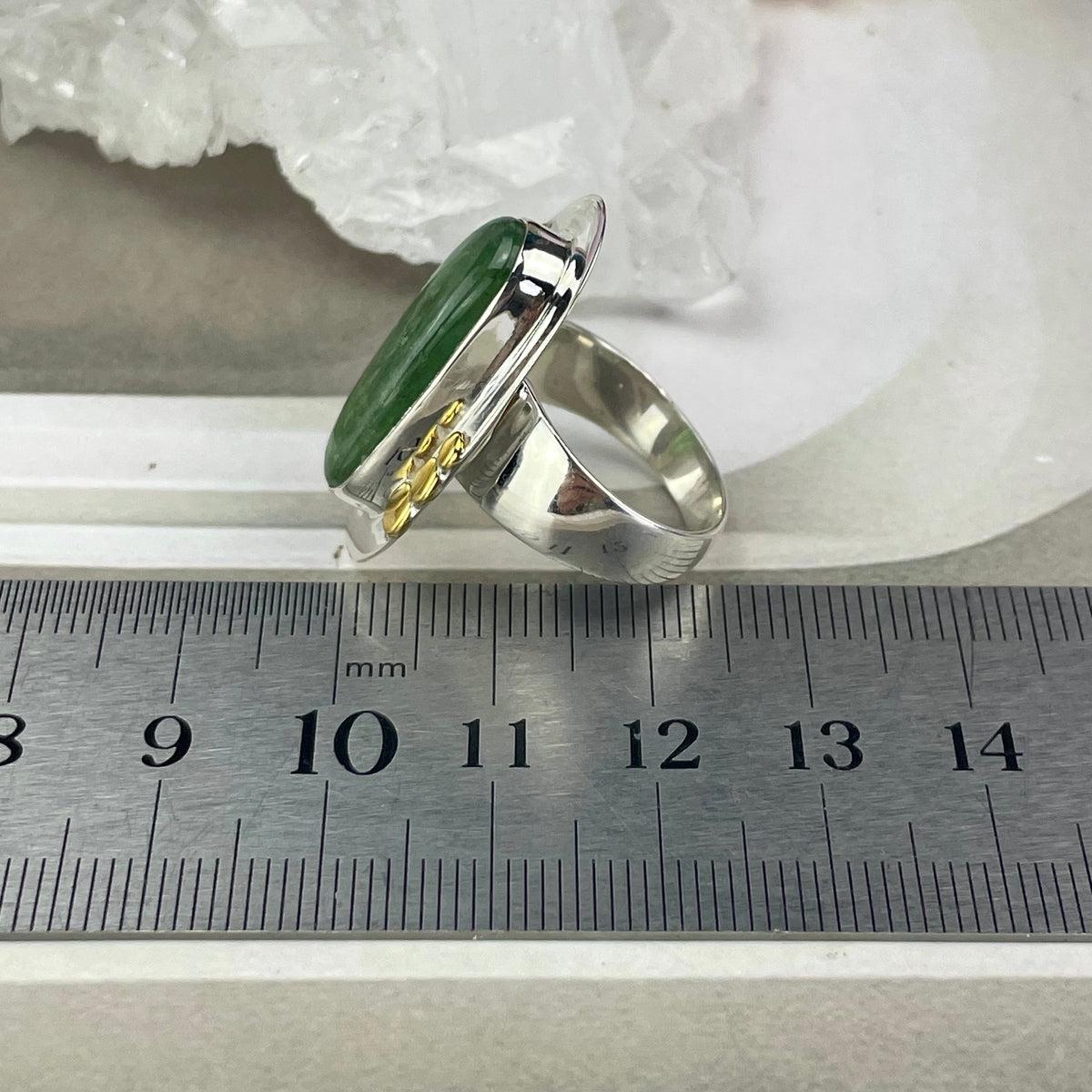 Heart Chakra Crystal Ring