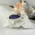 Bright Purple Crystal Pendant