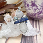 Raw And Polished Crystal Pendant