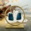 Peacock Blue Crystal