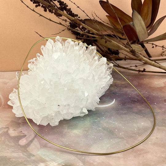 Omega Original 18ct Gold Plated Necklace 1.25mm