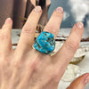 Arizona Turquoise Large Rock Ring