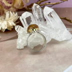 Citrine Teardrop Shape Ring