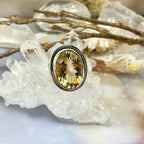 Classic Cut Citrine Ring