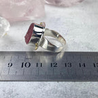 Unpolished Morganite Ring