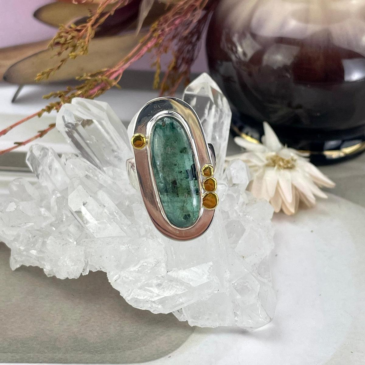 All Chakra Crystal Ring