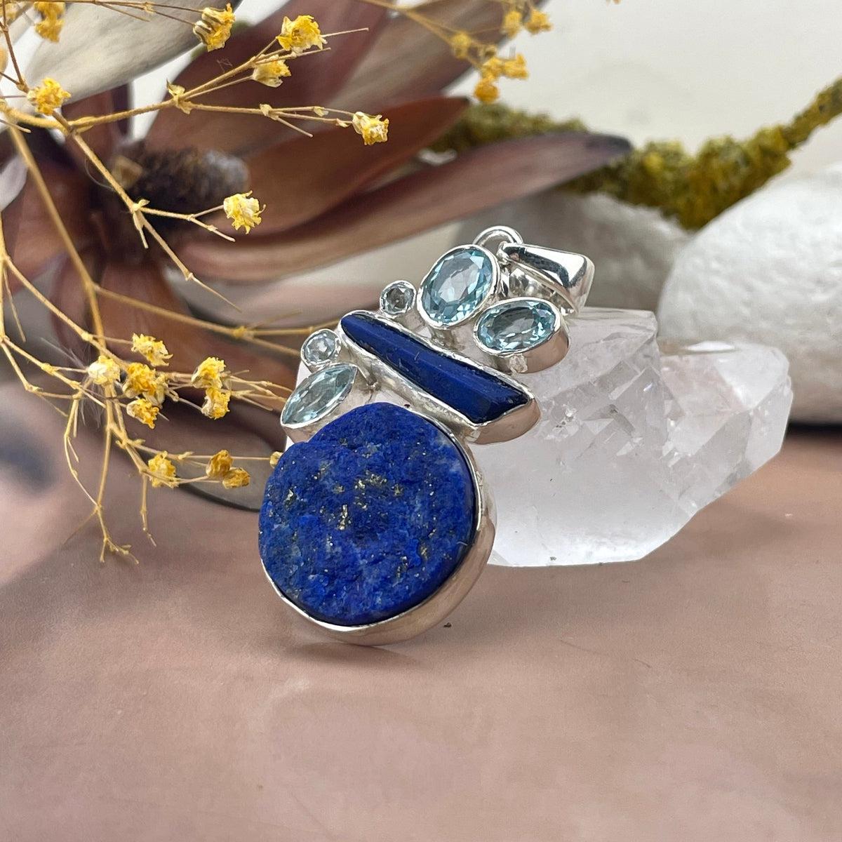 Lapis Lazuli And Blue Topaz