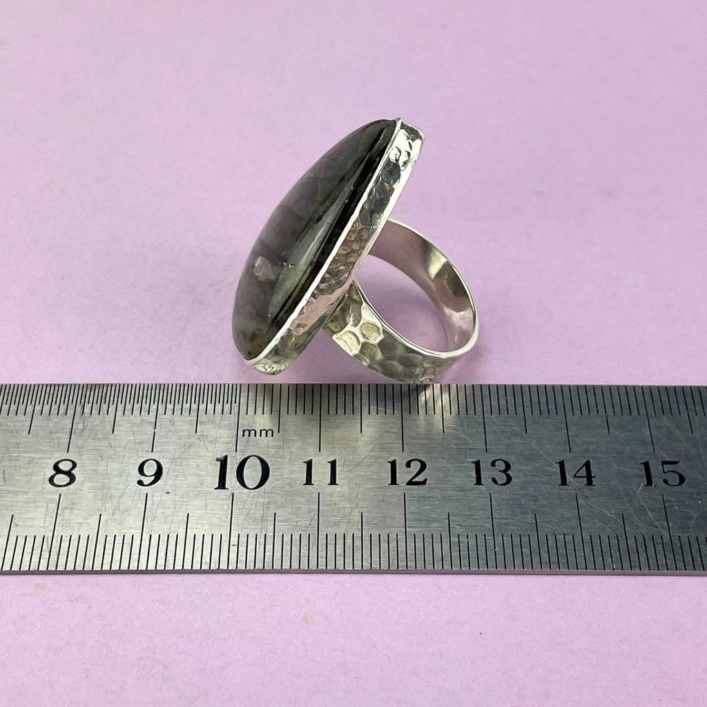 Labradorite Sterling Silver Ring