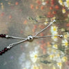 Labradorite And Garnet Beads