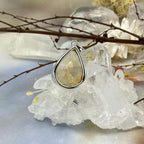 Citrine Teardrop Pendant