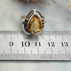 Citrine Feature Ring