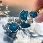 Raw Apatite Pendant