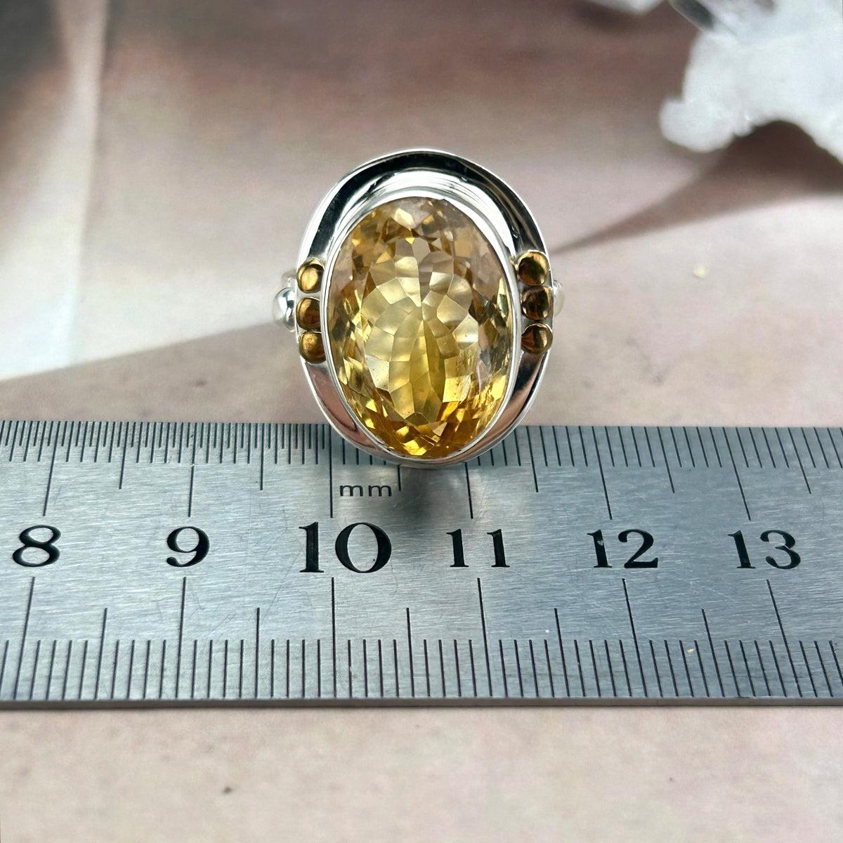 Chunky Crystal Ring