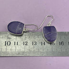 Charoite Sterling Silver Earrings