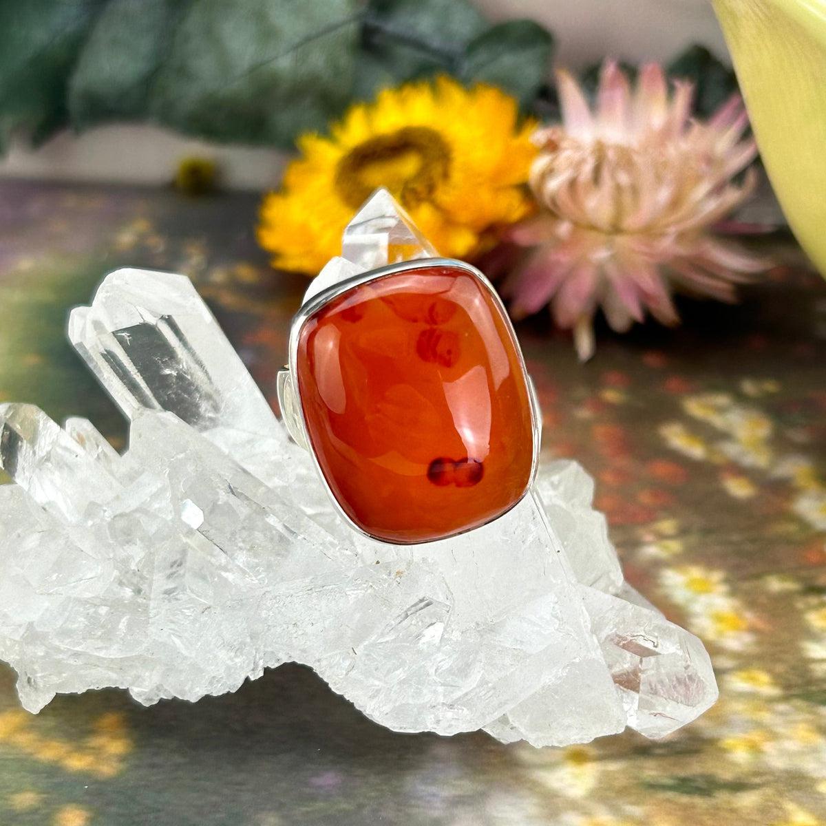 Lower Chakra Crystal Ring