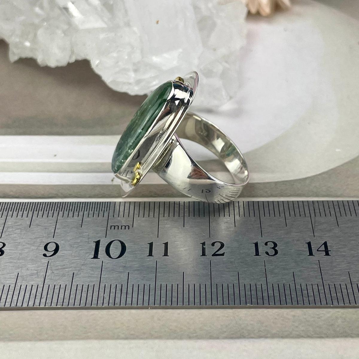 Double Kyanite Ring