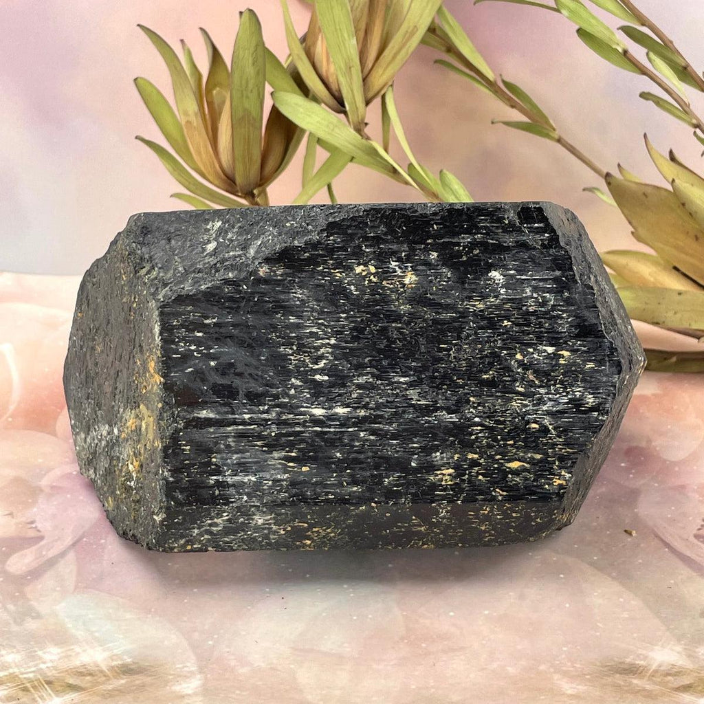 Black Tourmaline Crystal Raw