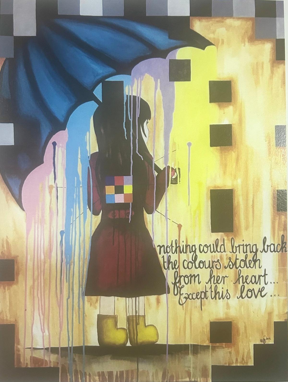 Nothing could bring back the colours stolen from her heart