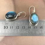 Labradorite In Sterling Silver Earrings