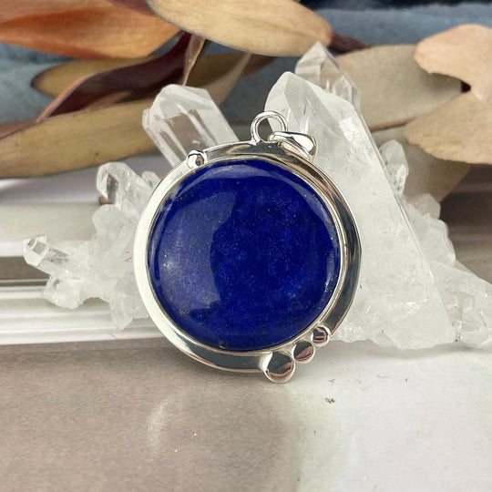 Lapis Lazuli Round Pendant