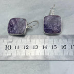Purple Crystal 925 Silver