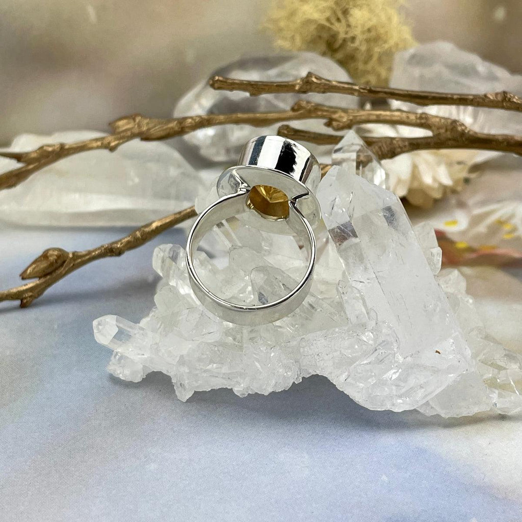 Citrine Large Ring Size