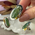 Green Kyanite Ring