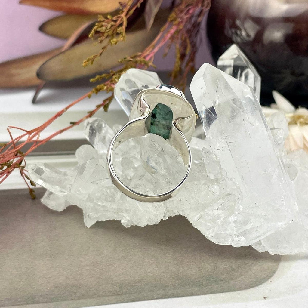 Full Chakra Crystal Ring