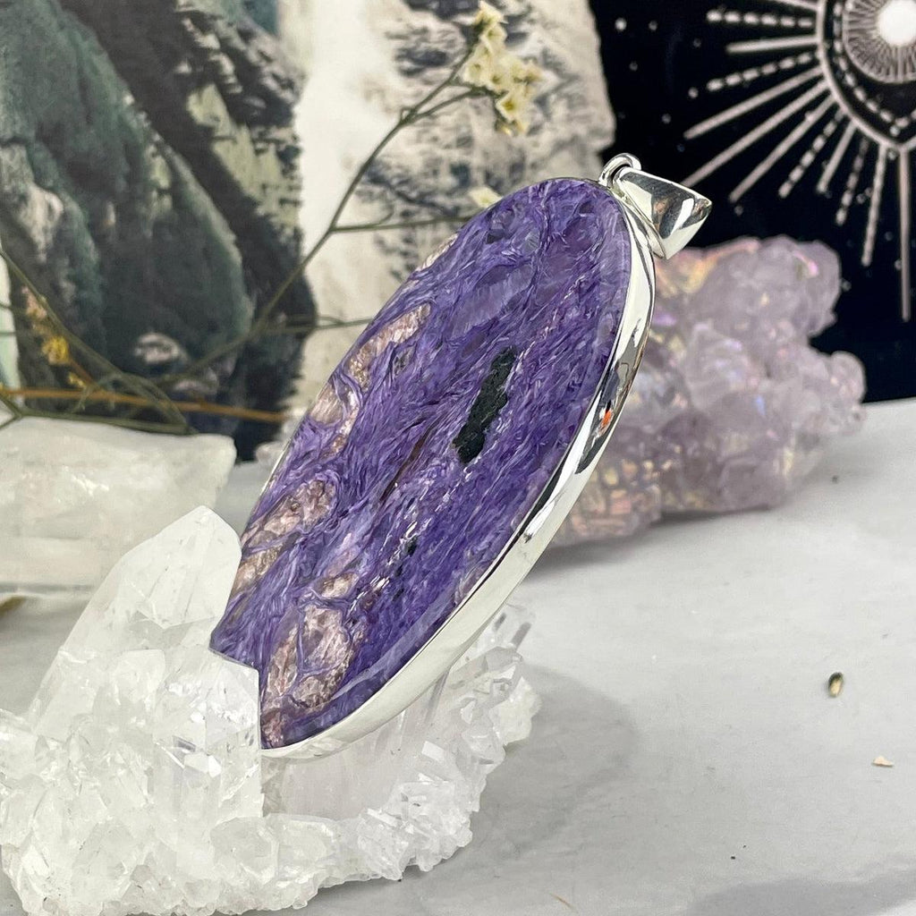 Bold Large Crystal Pendant