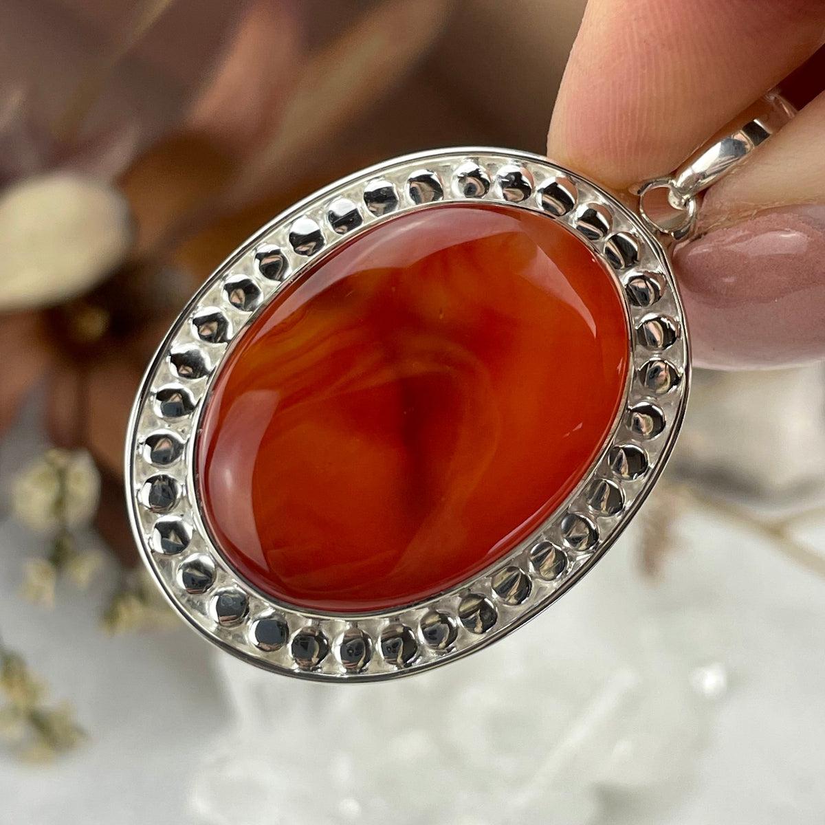 Grecian Style Crystal Pendant