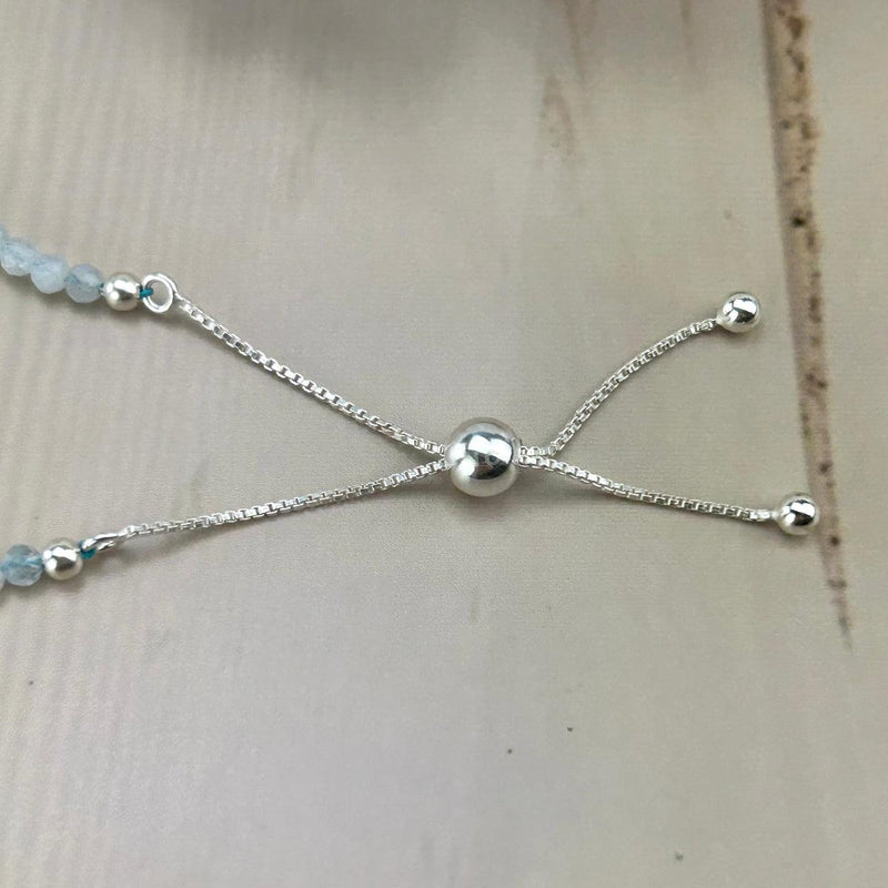 Pale Blue Crystal Bracelet