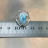 Pectolite Crystal Ring