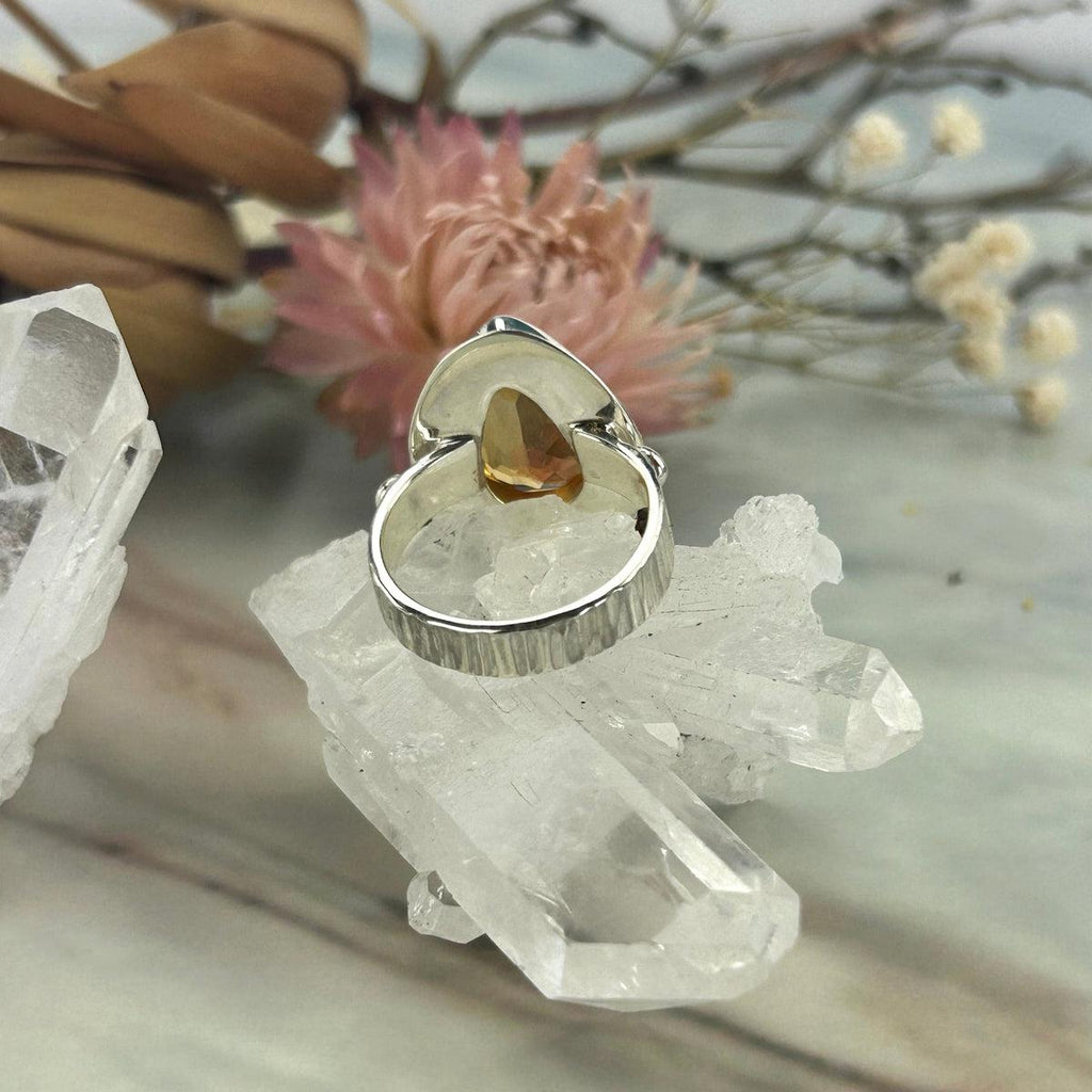 Citrine Contemporary Ring