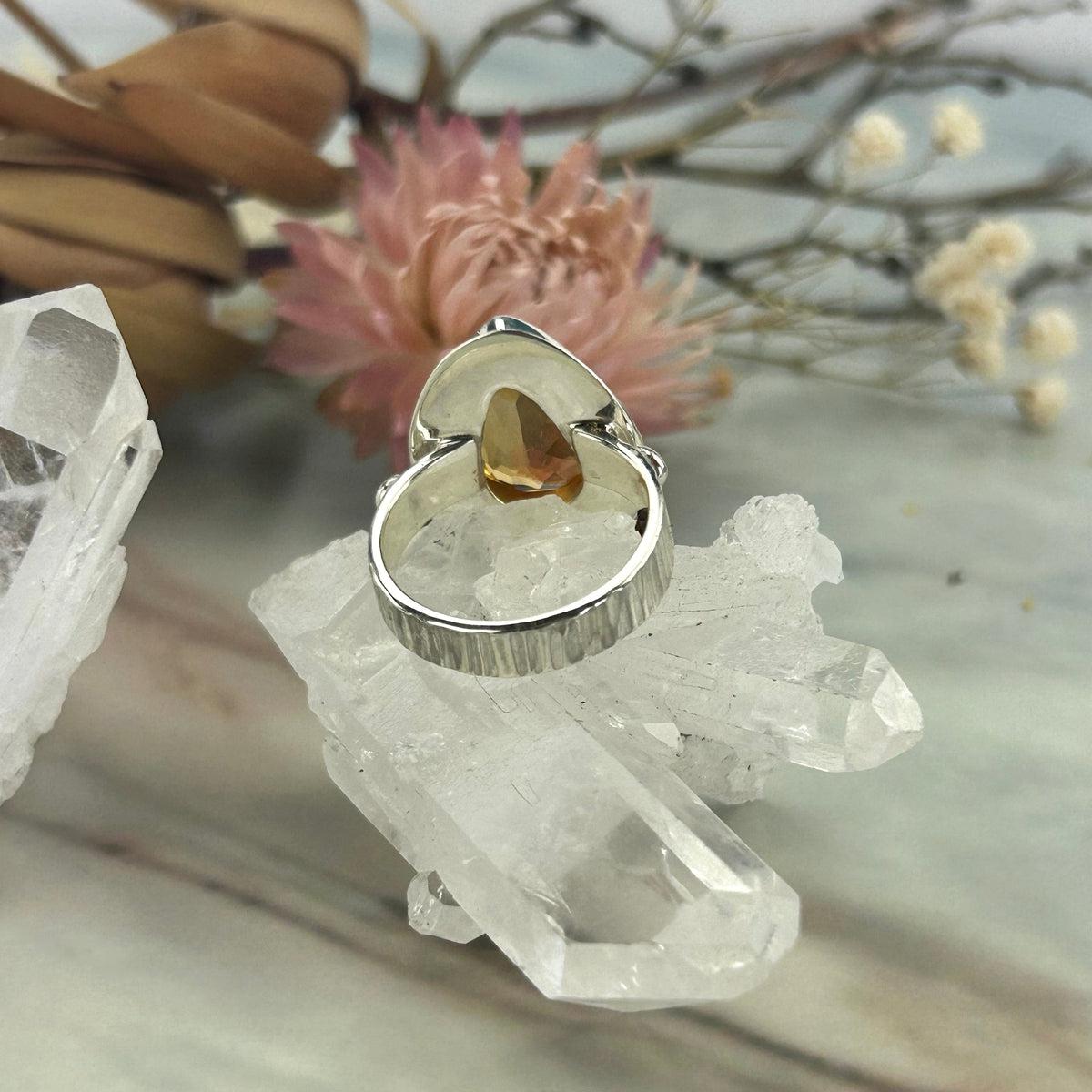 Citrine Contemporary Ring