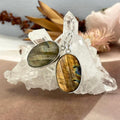 Golden Labradorite Earrings