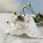 Marquise Shape Labradorite Ring