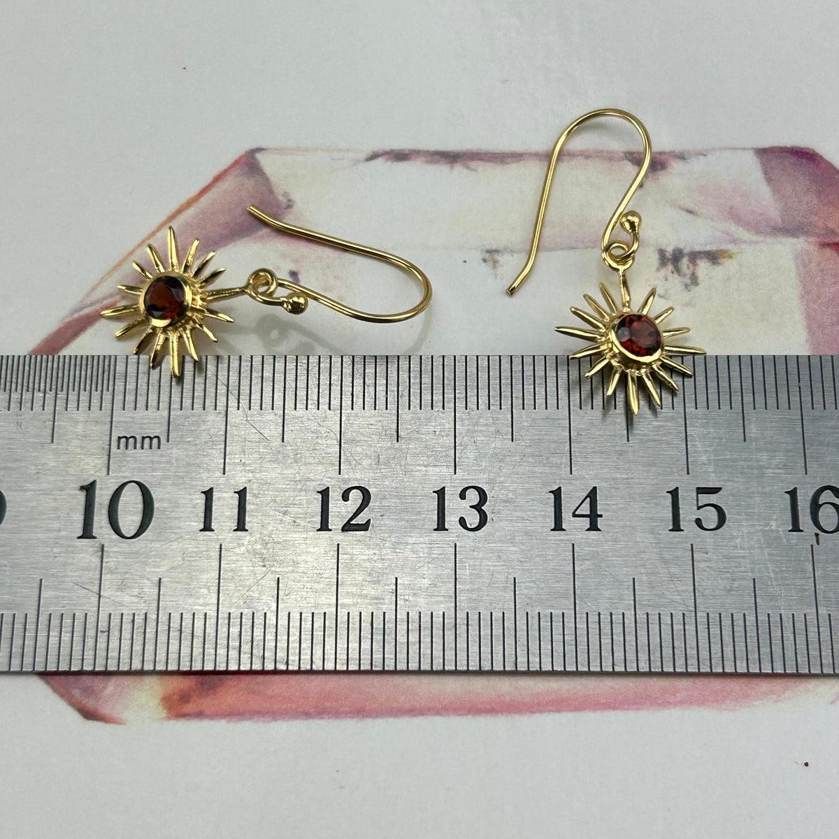 Garnet And Gold Jewellery