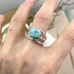 Water Element Crystal Ring