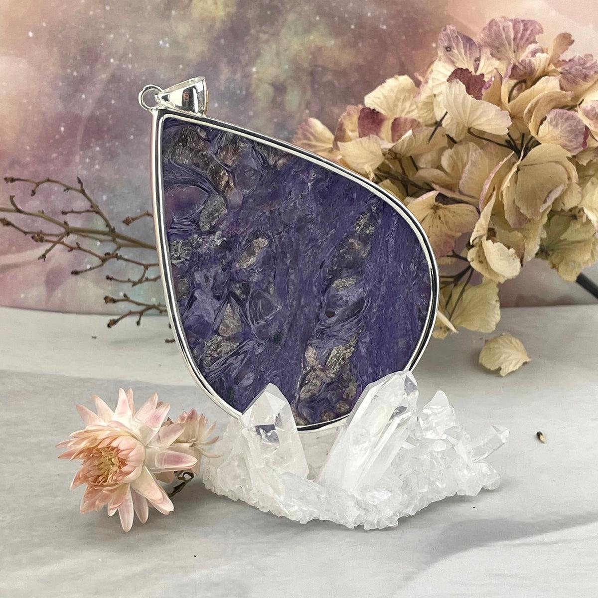 Extra Large Stone Pendant