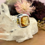 Contemporary Citrine Ring