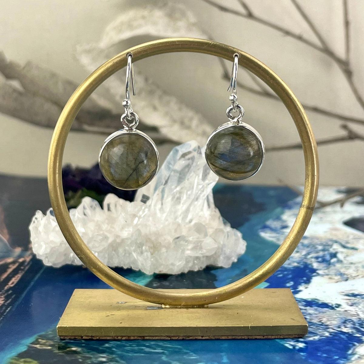 Classic Labradorite Earrings