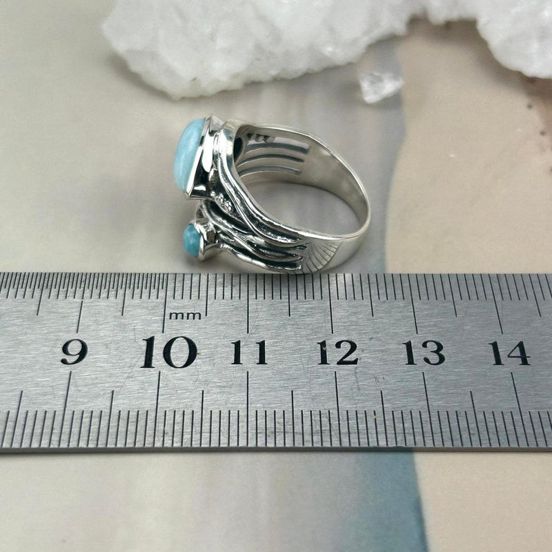925 Silver Crystal Ring