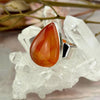 Carnelian Pear Ring