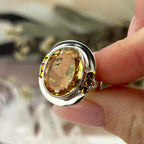 Authentic Citrine Ring