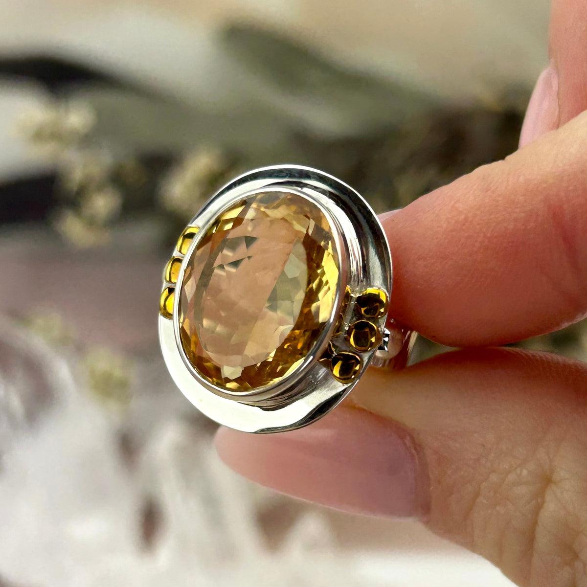 Authentic Citrine Ring