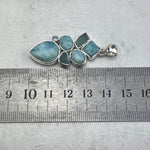 Pastel Blue Crystal Pendant