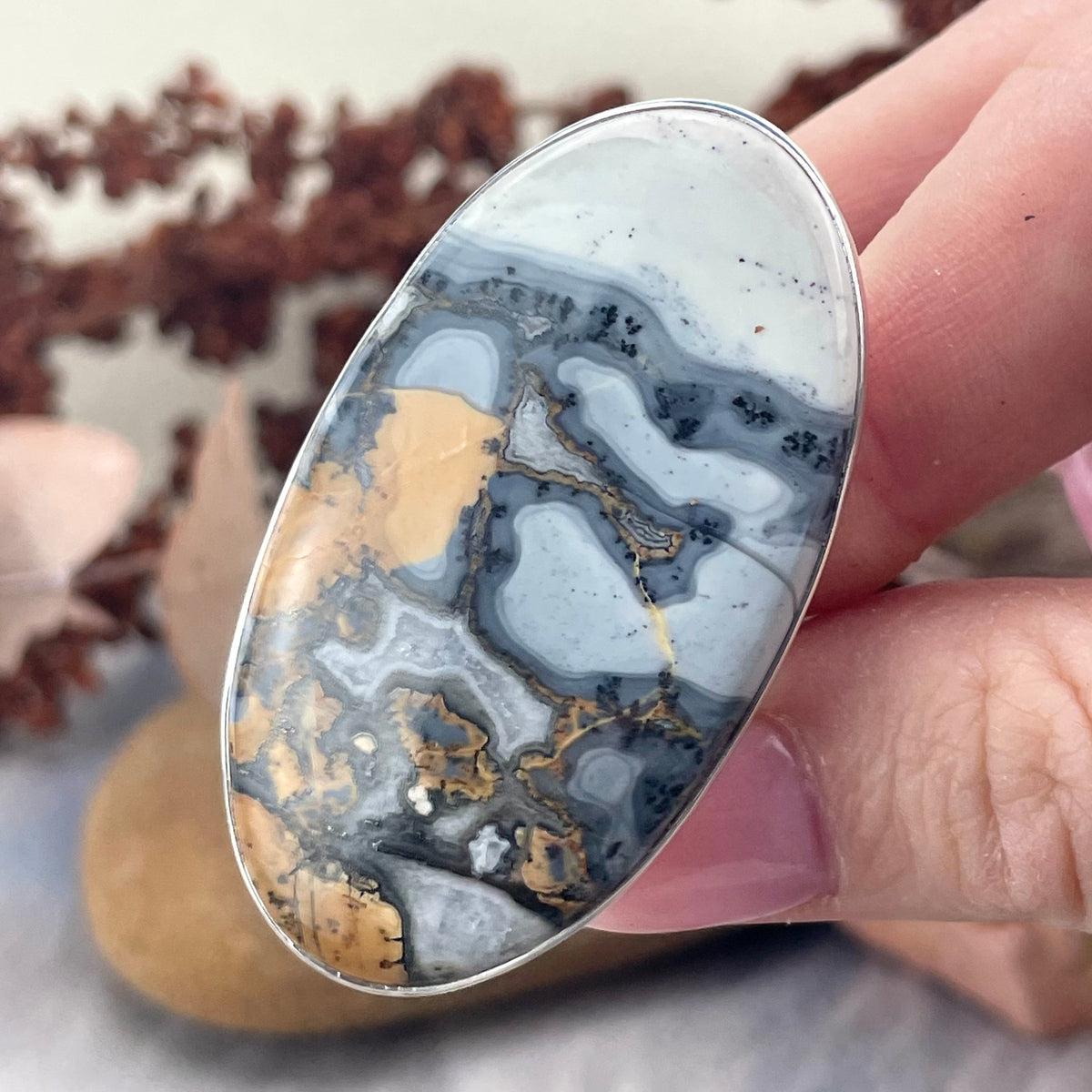 Unique Large Crystal Ring