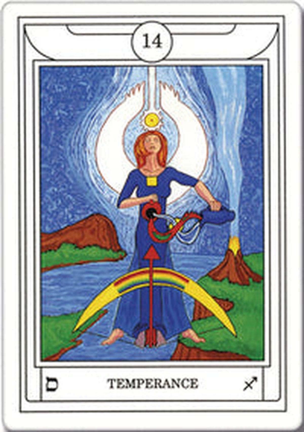 Golden Dawn Magical Tarot – The Empress & Wolf