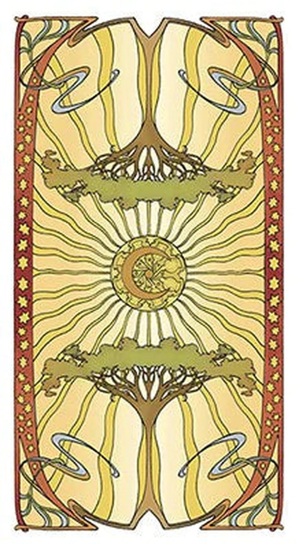 Golden Art Nouveau Tarot