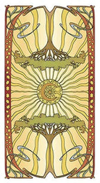 Golden Art Nouveau Tarot
